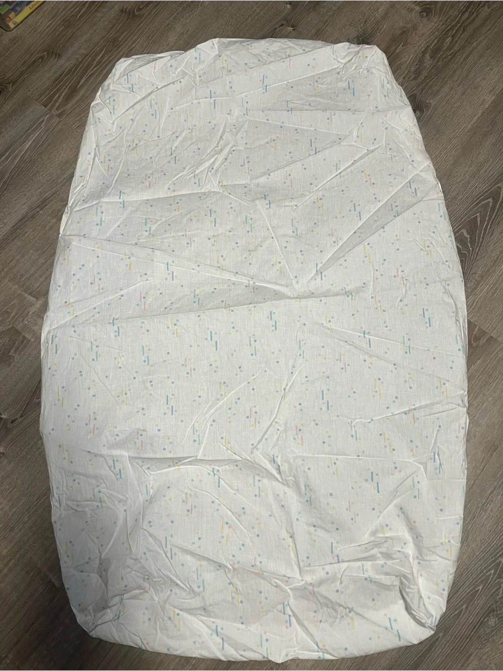 Vintage 1958 Baby Snoopy Woodstock Crib Quilted Blanket & Sheet Set Pastel Heart